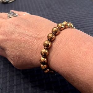 Rose gold-tone bracelet